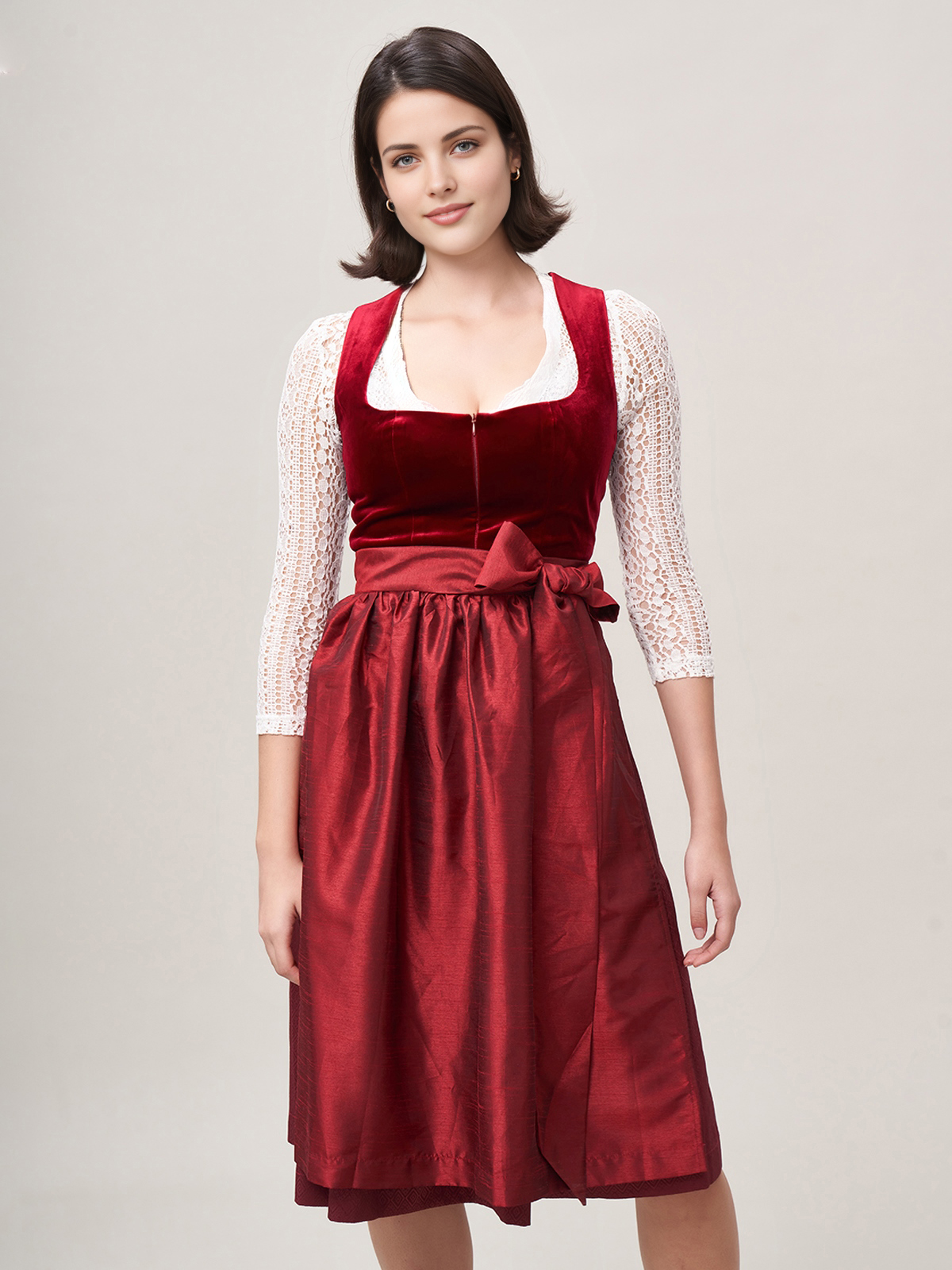 Dirndl in Rot – Ein Beispiel für traditionelle Farben, die auch im modernen Design überzeugen